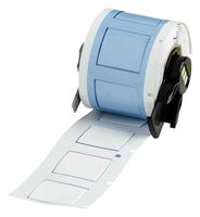 BRADY M6-500-1-342-WT LABEL, HEAT SHRINK, 12.7MMX25.4MM, WHT