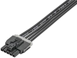 MOLEX 145130-0510. CABLE ASSY, NANO-FIT 5P RCPT-RCPT, 3.3FT