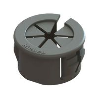 ESSENTRA COMPONENTS PGSC-2128A GROMMET, NYLON 6.6, 28MM, BLACK