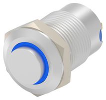 TE CONNECTIVITY - ALCOSWITCH AV1210E724R04 PB ANTI VANDAL SW, SPST-NO-DM, 0.1A/24V