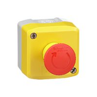 SCHNEIDER ELECTRIC XALK178FH7 EMERGENCY STOP SWITCH, DPST-NC, 120VAC