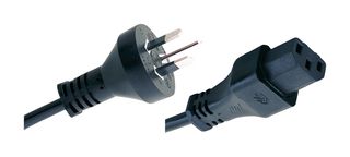 MEGA ELECTRONICS 198-000 3112-H05VVF3G1.0-C13/8 2"