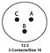 ITT CANNON KPT02E12-3S