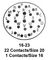 ITT CANNON KPT07F16-23S