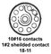 CINCH CONNECTIVITY SOLUTIONS BACC45FS18-11S8H
