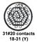 CINCH CONNECTIVITY SOLUTIONS BACC45FS18-31SH