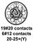 CINCH CONNECTIVITY SOLUTIONS CN1021A20G25SNY240