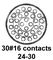 CINCH CONNECTIVITY SOLUTIONS CN0966A24A30PN-040