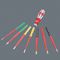 WERA K K VDE 3065 IS PZ/S #1X157MM TIE SB