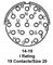 AMPHENOL INDUSTRIAL PT02A14-19S.
