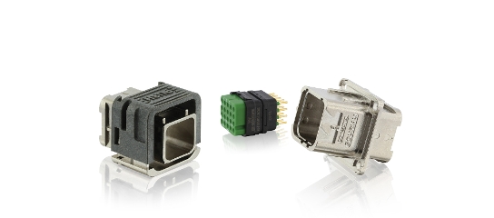 MQuick Series Rectangular Power Connector Inserts / Modules