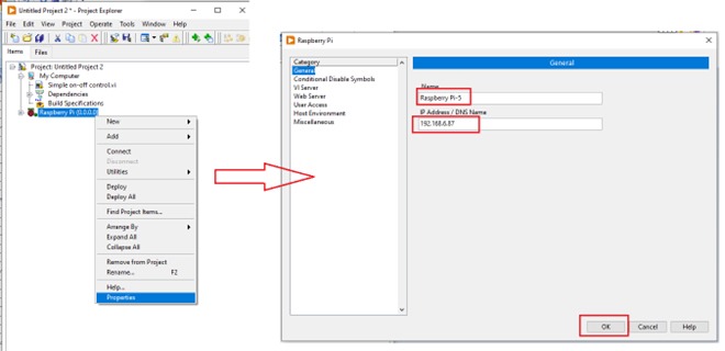 Raspberry Pi Properties