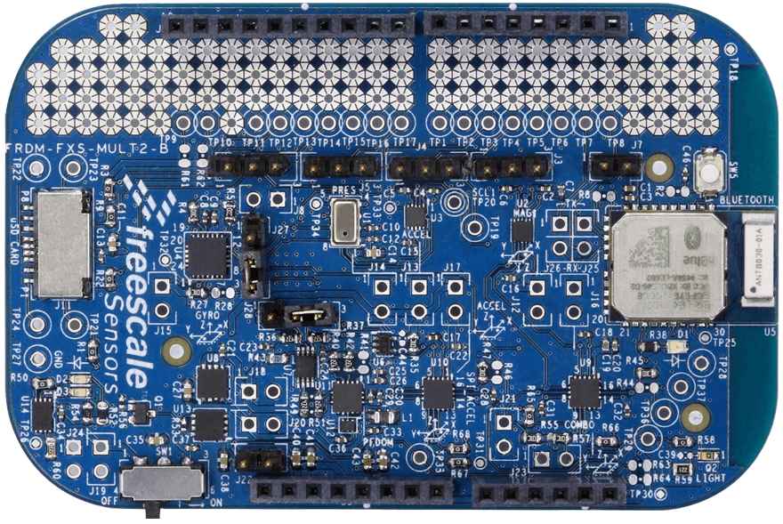 NXP Bluetooth 12-axis sensing evaluation board NXP Bluetooth 12-axis sensing evaluation board